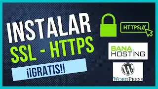 ✅Instalar CERTIFICADO SSL en BANAHOSTING y WordPress  Gratis/  Activar HTTPS
