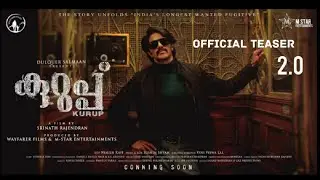 KURUP MOVIE OFFICIAL TEASER 2.0|| (sukumara kurup).