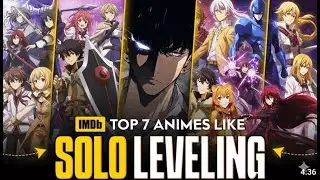 Top 7 Anime Like Solo Leveling | Overpowered MC & Dark Fantasy Anime