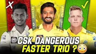 CSK Dangerous 🥵 Faster Trio: Nathan Ellis in Matheesha Pathirana Out 😱