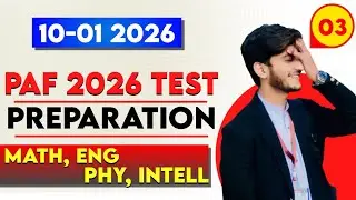 PAF Test Preparation 2026 |Paf test preparation|PAF test preparation mcqs 2026|#paftest2026