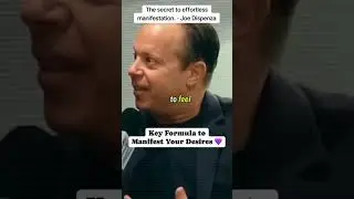 Joe Dispenza with THE SECRET to Manifesting Your Desires