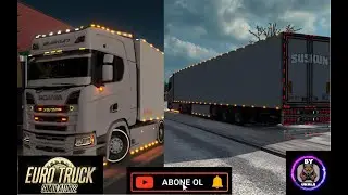 ETS2 Selanikten Tekirdağa egzozu yırta yırta gazladım #scaniatrucks #aboneolmayıunutmayınız loğğğ :)