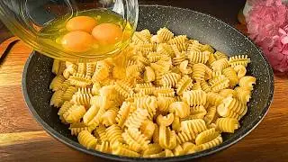 Эта паста с яйцами лучше пиццы! Просто и вкусно