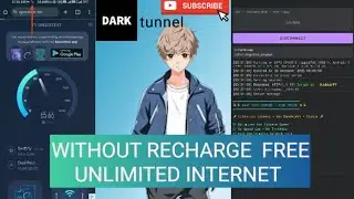 1 week unlimited internet config file | working all sim100% new tunnel vpn | V2ray Vless |ssh | sh|