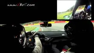 ferrari 458 speciale onboard discover lap view 3 on spa track ( vb2r.com )