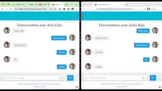 Chat app with Codeigniter 4 (Application de chat avec Codeigniter 4)
