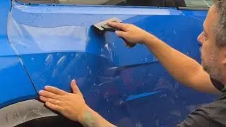 5 dakikada PPF kaplamak… Reno 5 ve Alpine A290 #ppf #arackaplama #paintprotectionfilm 
