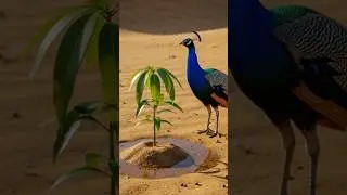 The Mango Tree That Refused to Die 🌱🦚 #ai #viral #shorts #peacock #save #mango #shortsfeed