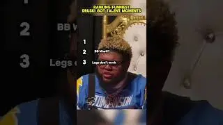 Ranking Funniest DRUSKI GOT TALENT MOMENTS