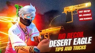 4 Desert Eagle No Recoil Headshot Tricks You Never Knew 🔥 | Free Fire
