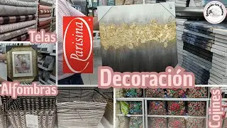 ‼️TELAS PARISINA /COJINES TAPETES MANTELES CORTINAS DECORACIÓN VERANO 🌿 OTOÑO 🍂2025‼️ #viralvideo