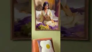 Живопись картина, восточный натюрморт Valeria Art #shorts #video #youtube #digital #art #artist