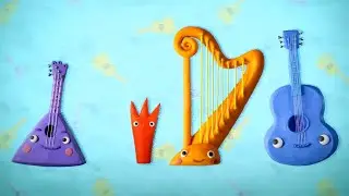 Claymotions – Music Time 🎵 Learn Instruments | Kids Learning Videos