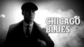 Chicago Blues Golden Hour – Warm Electric Blues Tones & Smooth Blues Guitar for Soft Evenings
