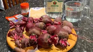Quick pickled beetroot