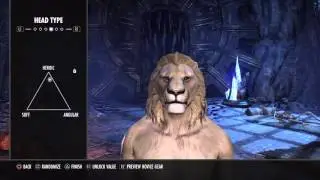 ESO - Khajiit - 'How to create' a Lion