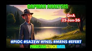 CAPMAN ANALYSIS - Gupshup QnA 25-Jan-26 #PIOC #SAZEW #FNEL #MRNS #EFERT #psx #kse