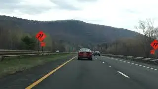Massachusetts Turnpike (Interstate 90 Exit 1) eastbound