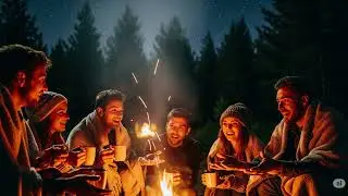 Flickering Light | Intimate Acoustic Duet | Campfire & Memories