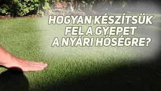 Így lesz tökéletes gyeped 35-fok felett is.