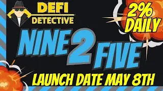 💠NINE 2 FIVE 💠Lancio 8 Maggio 2% daily #nine2five #pgv #ibot #ark #drip #staking #tradingbots