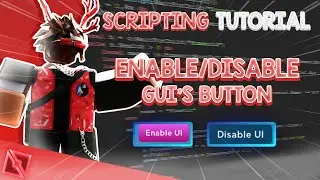 How To Make A Disable & Enable Gui's Button In ROBLOX Studio Tutorial
