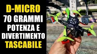 DRONE FPV 2 POLLICI DI 70 GRAMMI TASCABILE CHE VOLA COME I GRANDI!!!