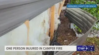1 person suffers burn injuries during propane explosion in Spring Hill