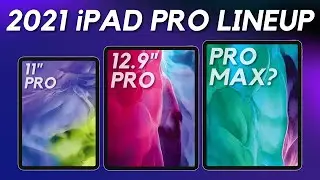 NEW 2021 iPad Pro Lineup Rumors! Could We See An 'iPad Pro Max' in March?