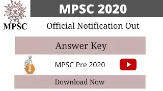 MPSC 2020 Answer Key | Prelim | JOBs gPS |