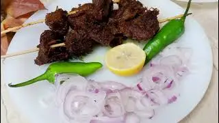 BBQ Style Beef Boti Recipe How To Make Beef Boti Easy Sizzling Tawa Spicy Beef Boti Recipe|@FAAMZ1
