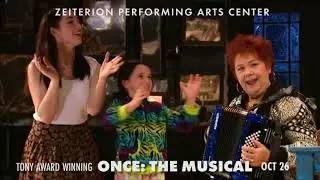 Once: The Musical at The Zeiterion, New Bedford - Oct 26