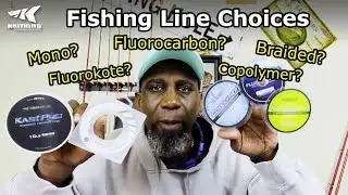 ★ GETTING DOWN TO THE BOTTOM LINE Fishing Lines Explained | KastKing  Ft Joel P