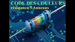 COLOR CODE: RESISTANCE 5 rings - Electricity / Electronics