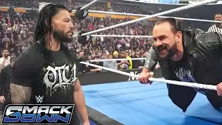 13 February 2026 WWE Smackdown Highlights - Roman Reigns confronts Drew McIntyre on Smackdown