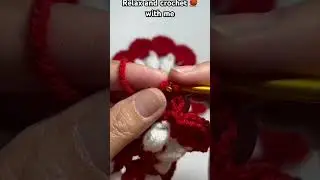 Single puff stitch #crochet #beginnersstitch #crochetpatterns #crochetprojects #crochettutorial