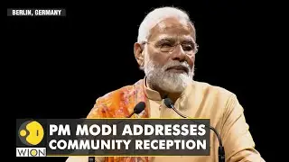 PM Modi addresses community reception in Germany: 'India voted for political stability' | WION