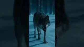 girl save from wolf attack by owl in lonely forest#relaxingnature #animalwarrior