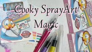 Cooky Magic Blowpen SprayArt Colour Pen for kids #artsupplies #artist #youtube #art