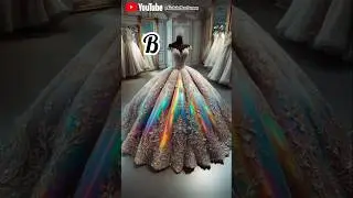 Long Gown frocks Latest Alphabet Name 1st Letter 🥰#shorts #gown #dress #subscribe #youtubeshorts #yt