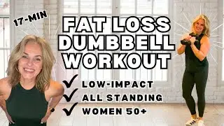 Fat Loss Dumbbell Workout for Women 50+ 💪🔥Build Muscle & Burn Fat