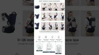 Ultimate Comfort and Bonding: Introducing Our Baby Carrier Bag! | dont4g3t #BabyCarrierBag