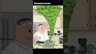 Salad Spinner Turned Into a Vegetable Tornado 💀🥬 #familyguy