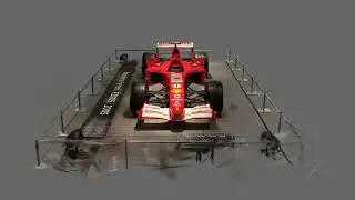 Scuderia Ferrari / F2005 / 2005 Gaussian splatting