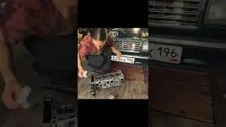 замена прокладки ГБЦ ВАЗ 2107  #2107 #2108 #ваз