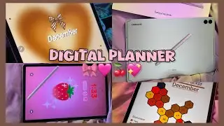 Let&rsquo;s Make a Digital Planner Template with me🦋💅🏻🩷🎀💖