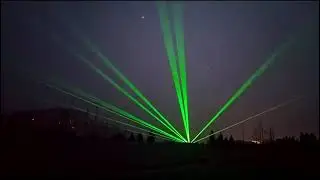High power outdoor laser light