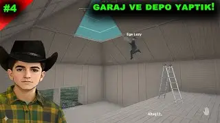 YENİ ARABA GARAJI VE DEPOMUZ!! || RANCH SİMÜLATÖR