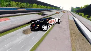 Full Throttle INSANE Long Downhill Mayhem! (Don't clear the wreckage) | BeamNG.drive #7